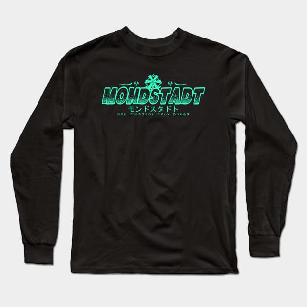 Genshin Impact Mondstadt Long Sleeve T-Shirt by HoyoStan